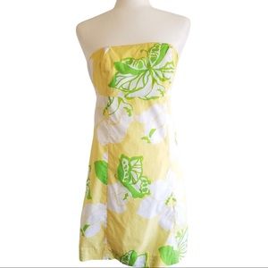 Lilly Pulitzer Strapless Dress Sz 2
